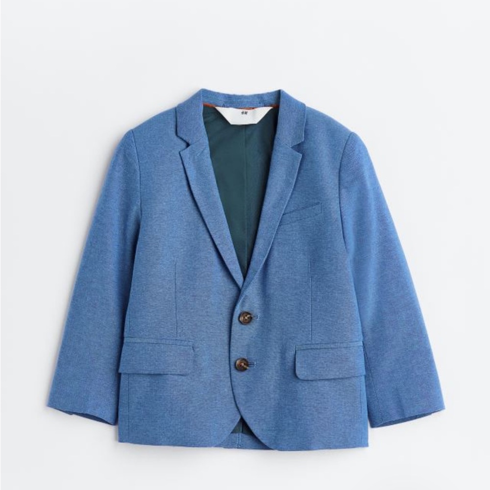 H&M Blue Suit Jacket Blazer